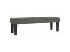Luxameub bed base and mattress, Dark Grey 180x200 Velvet LBCD60259