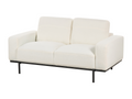 Luxameub Bouclé Off-White 2-Seater Sofa WQSL01272