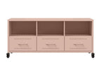 Pink TV stand 100.5x39x43.5 cm steel BUPQ31588