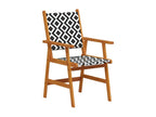 3-Piece Garden Dining Set, Solid Wood, Luxury Furniture EFPQ81887