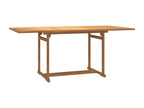 7-piece garden dining set, solid teak wood ZTXO56179