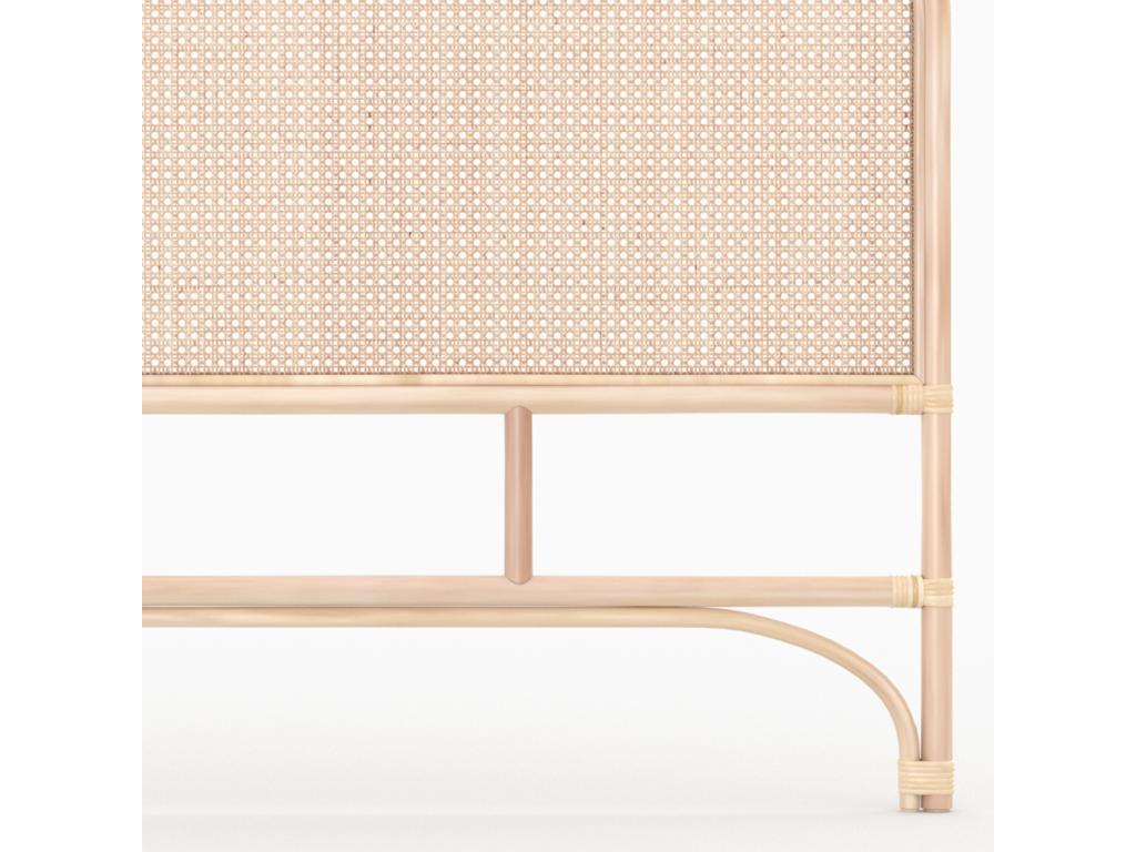 Rattan and cane headboard 160 cm - Luxameub YBPL75699