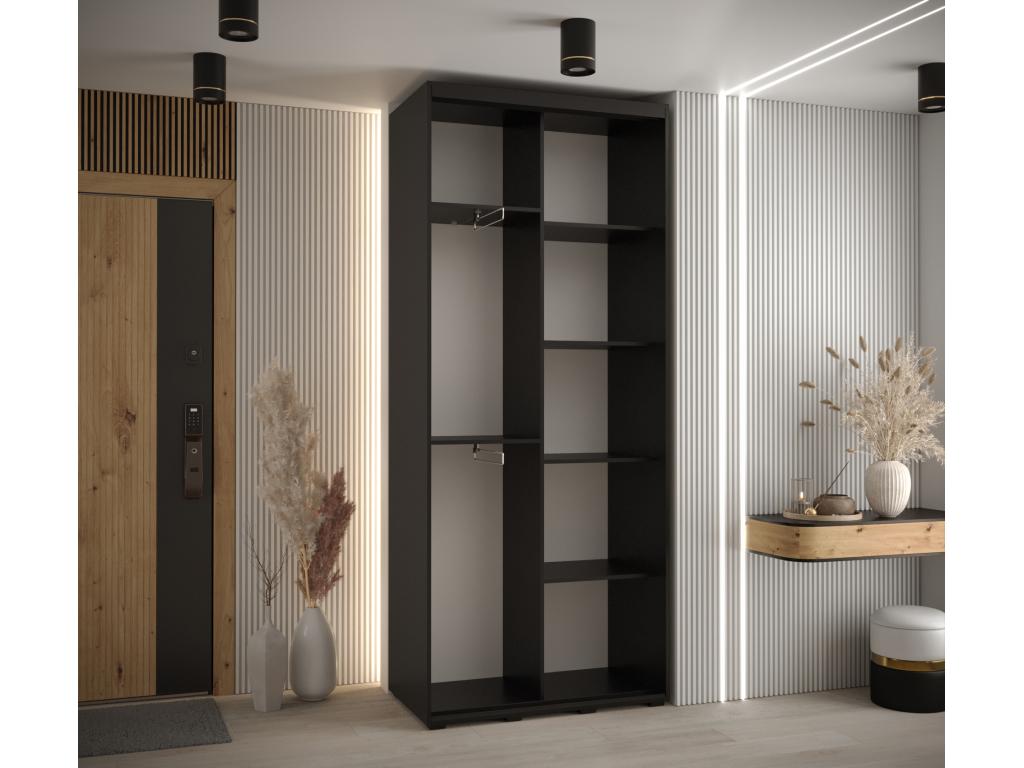 Luxameub 9 Sliding Door Wardrobe 235.2/110/45 2 Doors FWIS98158