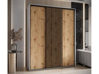 Cosymeub 1 Sliding Door Wardrobe 205.2/200/60 3 Doors White/Cosymeub EOOU82956