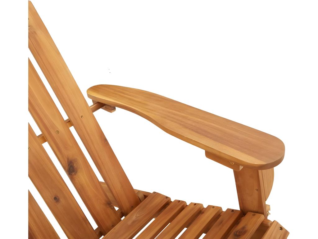 Luxameub 2-piece garden furniture set, solid wood, DDPJ81767