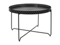 Luxameub - Black Side Table with Round Top 78cm TLVS27132