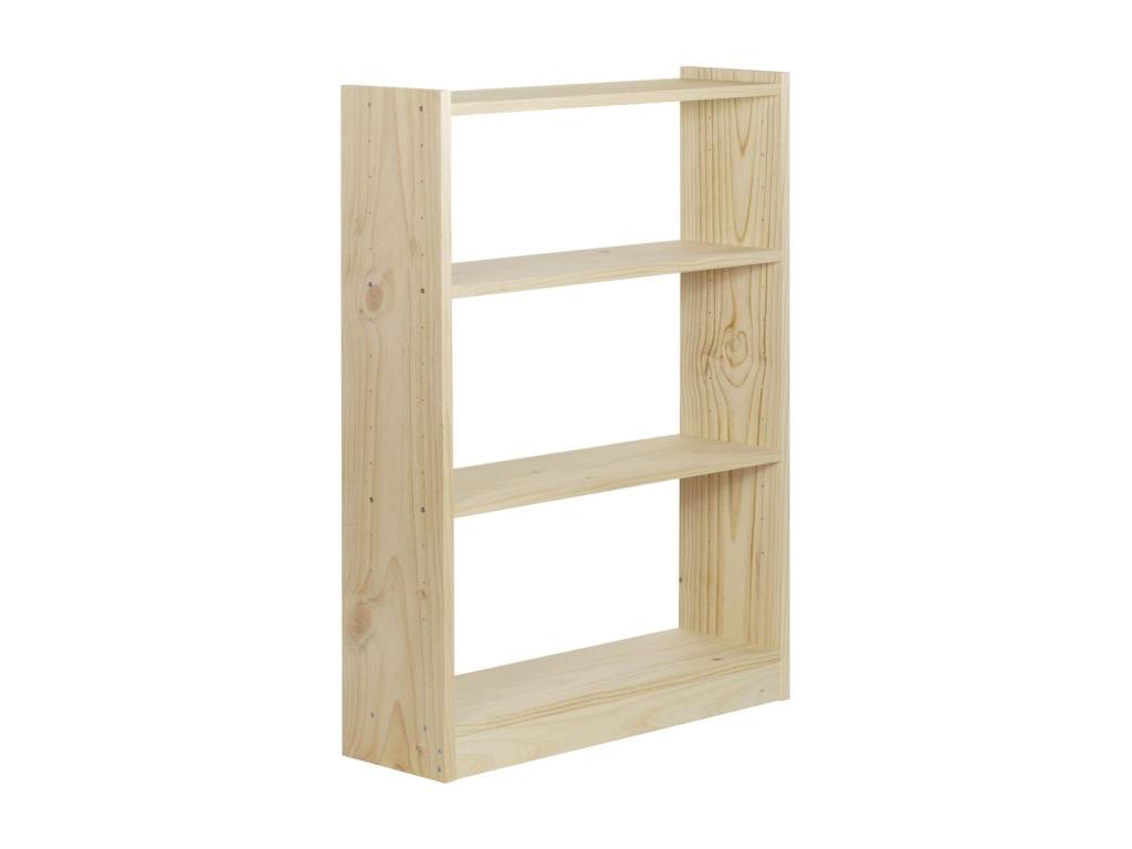 Cosymeub pine bookcase with 4 shelves VYUY20501