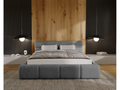 Luxameub Storage Bed 180x200 cm Luxameub - Upholstered Bed with Storage, Grey Luxameub Velvet 2217 ZEOH86789