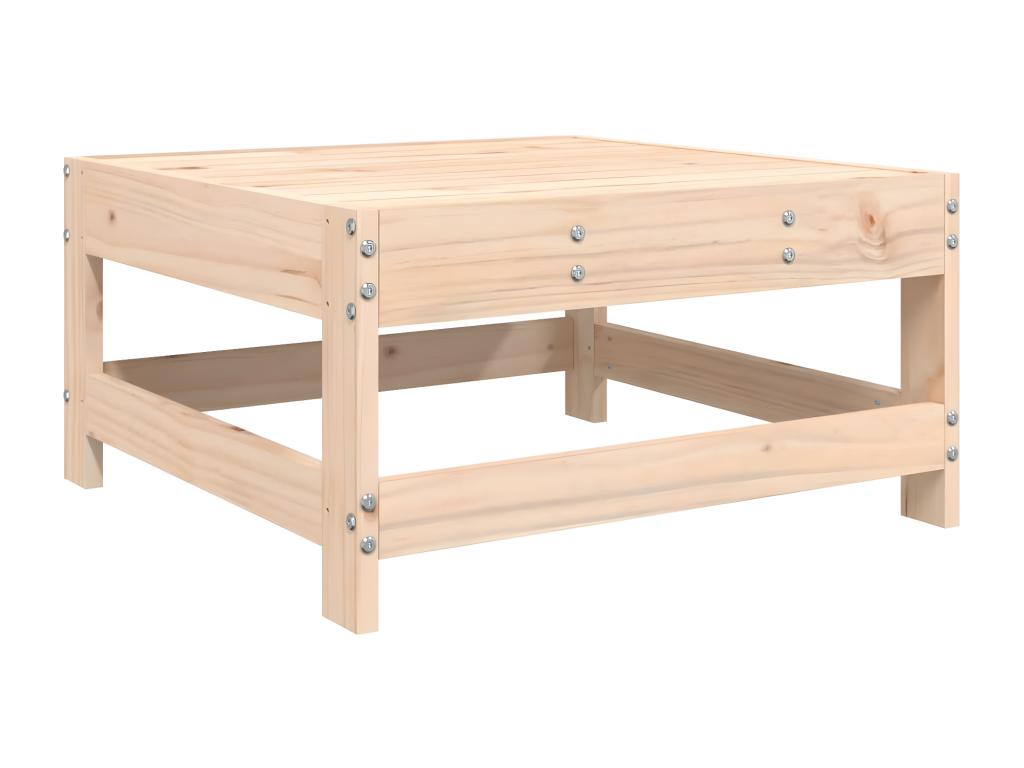 6-piece garden furniture set, solid pine wood FKLO97806