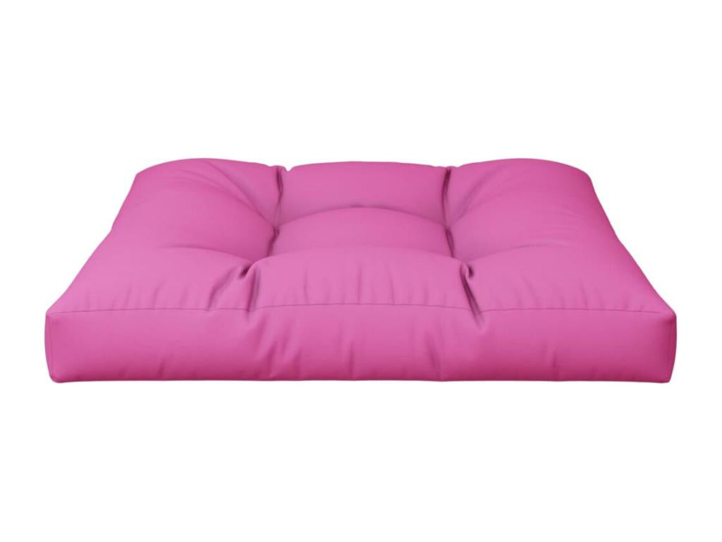 Pink pallet cushion 80x80x12 cm fabric SPYF17964