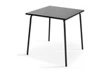 PINPAI garden table and 2 chairs in grey steel - Luxameub OSRK86969