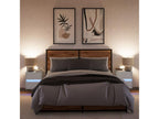 Wall-mounted bedside tables with Luxa Meubères LED lighting, 2 pcs, white PQUH41906