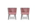 Luxameub Dining Chairs X2 - Colors - Pink PEKL61201