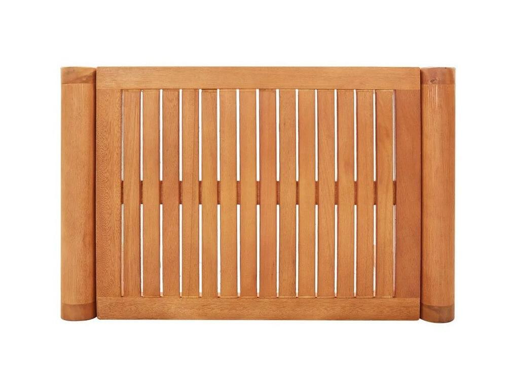 Luxameub solid solid eucalyptus garden bench 64cm FBCS74599