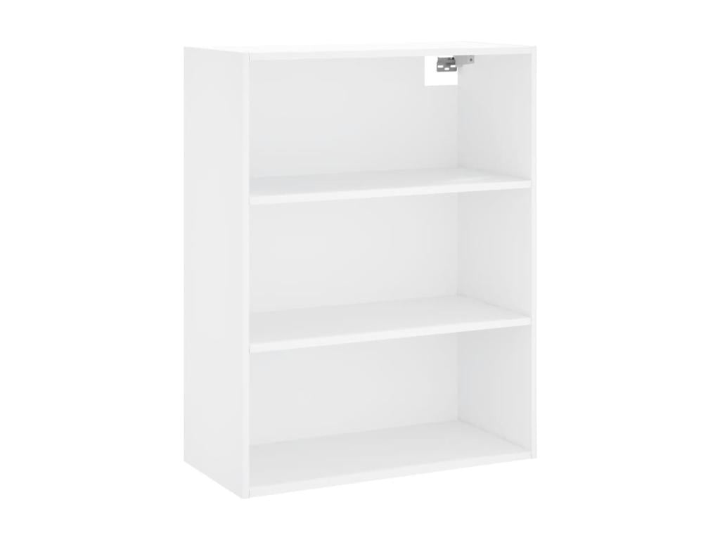 White Highboard 69.5x34x180 cm Engineered Wood YEGK14169