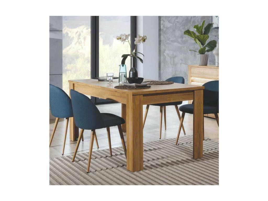 Extendable Dining Table, Oak - Luxameub ESAQ47651