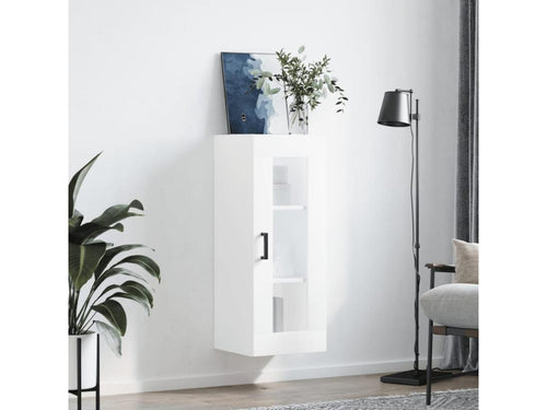 White wall cabinet 34.5x34x90 cm XDVC62674