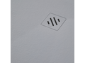 Luxameub extra-flat shower tray - Luxameub Texture in Luxameub Gray Polyester - L180xl70xh2.6cm - Luxameub TZBE66541