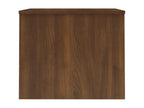 Coffee table, brown oak, 80x50.5x41.5 cm, engineered wood, AOYC44716