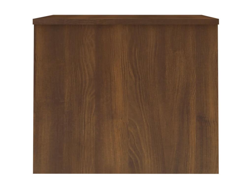 Coffee table, brown oak, 80x50.5x41.5 cm, engineered wood, AOYC44716