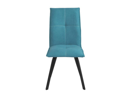 Artigeo - Set of 4 Fabric Chairs, Blue RYRA89528