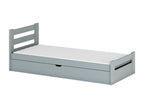 Artigeo KSB014 children's bed 80x190 cm Gray UGWM89981