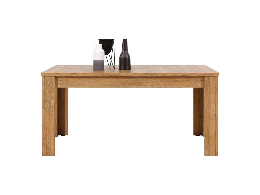 Extendable Dining Table, Oak - Luxameub ESAQ47651