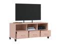 Pink TV stand 100.5x39x43.5 cm steel BUPQ31588