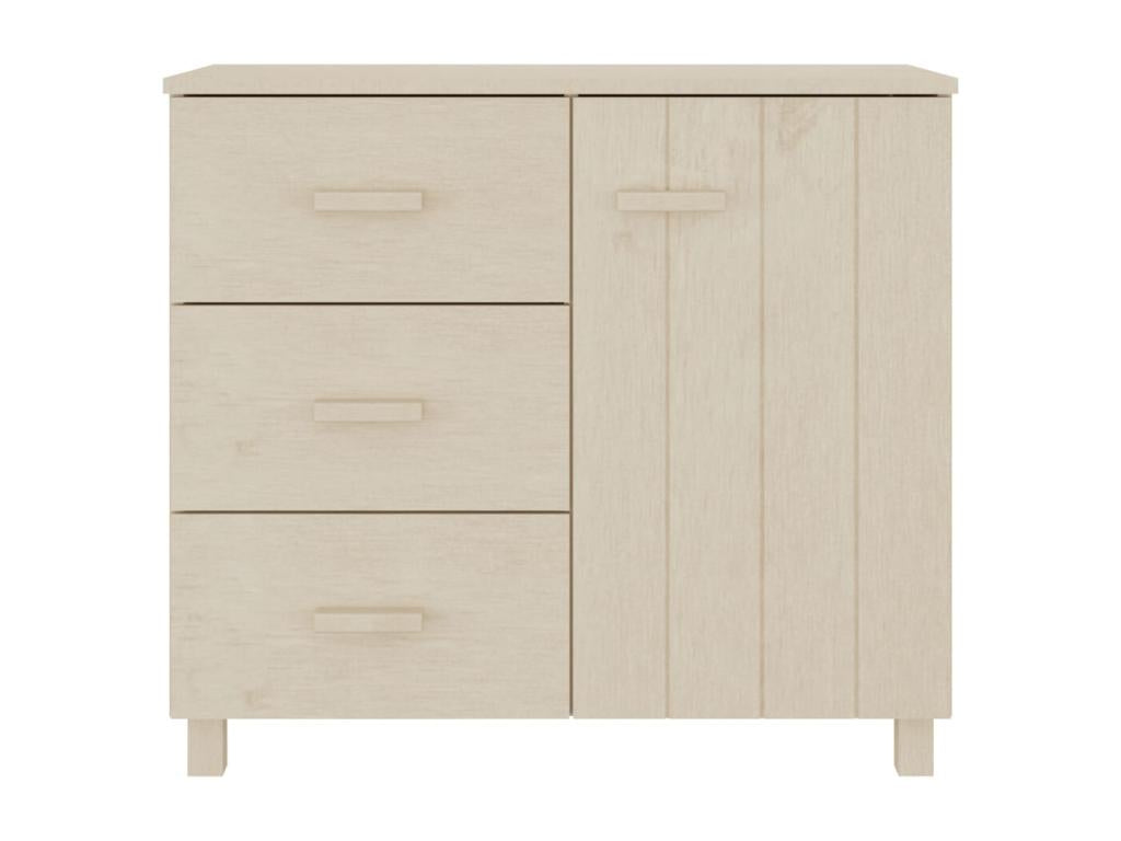 Luxameub Buffet Honey brown 90x40x80 cm Solid pine wood OOKZ04843