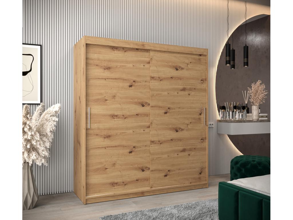 Luxameub Sliding Door Wardrobe 200/180/62 2 Doors Luxameub WWGP44696