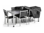 Black garden table cover 200x130 cm JTHL08883