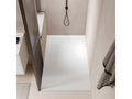 Cosymeub extra-flat 80x180 cm shower tray in white slate finish KQLC50090