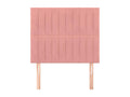 2-piece Pink Headboard Set, 100x5x78/88 cm, Velvet, IPQR18341