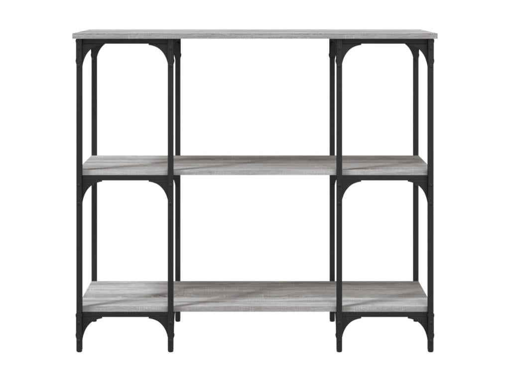 Luxameub console table, grey, 102x35x90 cm, engineered wood, RKVX30555