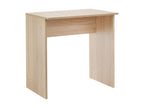 Luxameub oak-colored wooden office desk - W- 72 x D- 52 cm BLHL41403