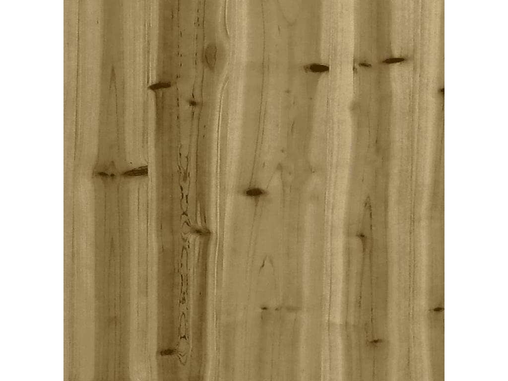 6-piece garden furniture set in impregnated pine wood TMCL83260