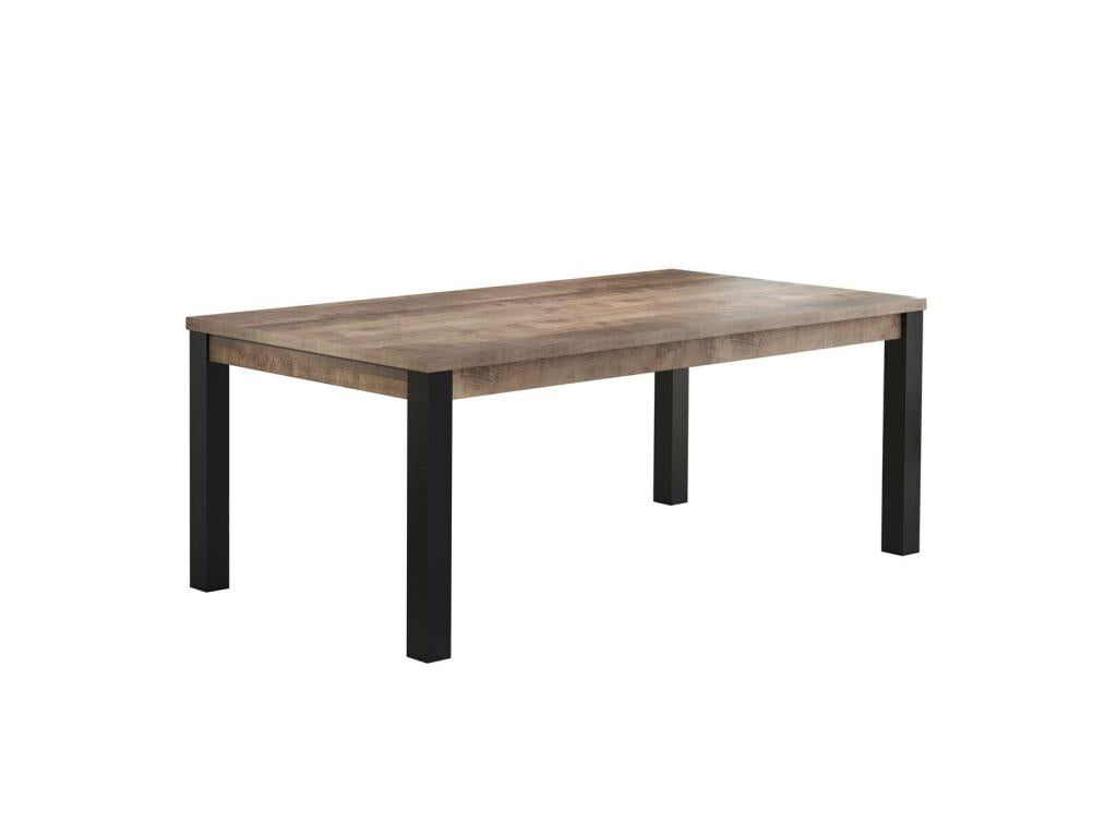 Luxameub dining table 100x200 cm oak decor. LVXN78098