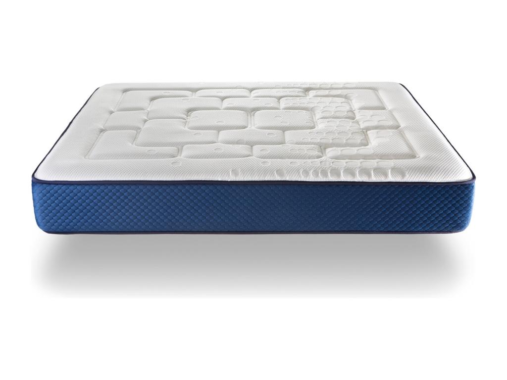 PINPAI Mattress 150x180cm, 25cm Thick, High Resilience Foam and Latex, Firm, 2 Sides (Summer/Winter), YTPF70591