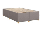 Luxameub bed base with Luxameub mattress 120x190 cm fabric HBJI80009
