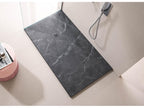Luxameub shower tray, smooth finish, Luxameub 3D color grid - 90x80 cm YOVZ15356