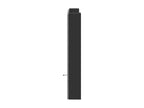 Black LED Headboard Wardrobe 120x16.5x103.5 cm GSJY36685